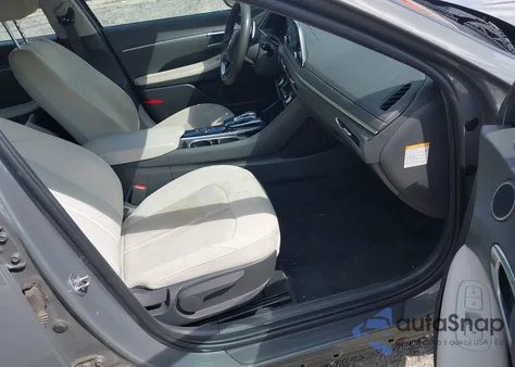 2023 Hyundai Sonata Hybrid Blue из США, поврежденный, VIN KMHL24JJ2PA055586